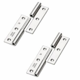 2 pezzi di cerniera per display di alta qualità, B-1004-1-R, altezza: 75 mm, di TAKIGEN, capacità di carico: 15 kg (34 lbs), versione: destra. Immagine del prodotto