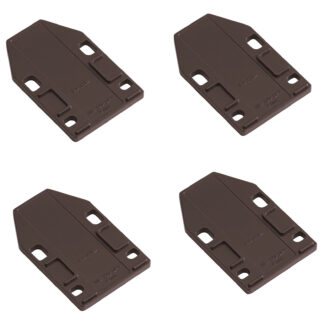 4 pezzi piastra distanziatrice ML-120-DP4-BR, 70 mm (2-3/4") di Sugatsune, marrone. Immagine del prodotto