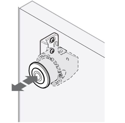 Chiusura a scatto di alta qualità con funzione di maniglia, realizzata in ABS, superficie: bianco, PKL-07SW e PKLSW. Chiusura a scatto extra leggera per roulotte, yacht, aerei privati, roulotte, barche e molto altro, di Sugatsune / LAMP® (Giappone) - immagine 7