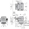 Chiusura a scatto di alta qualità con funzione di impugnatura, in ottone, superficie: nichelato, satinato opaco, versione: quadrato, TLP-S-BB-WB e TLP-LBM(W). Solido moschettone per yacht e molto altro, di Sugatsune / LAMP® (Giappone) - immagine 3