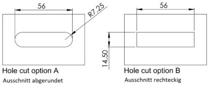 Chiusura a scatto di alta qualità con chiusura ammortizzata e funzione di maniglia, in zama, superficie: aspetto acciaio inox, finitura: rettangolare, 14.03.044-0. - immagine 5