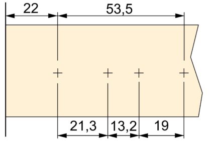2 pezzi elegante chiusura a scatto, superficie: nero, 62 mm (2-7/16"), versione: magnetica, 2033917. Stabile chiusura push-to-open per ante di mobili, ante di armadi, sportelli e molto altro, di EMUCA - immagine 3