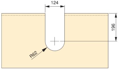 Apertura per sifone curva, in plastica, superficie: bianca, 3044415. protezione per sifone per mobiletto, mobile da cucina, mobile da bagno, sifone, scarico e molto altro, di EMUCA - immagine 3