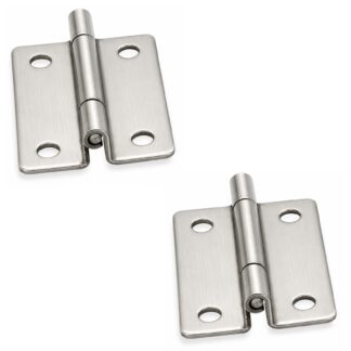 2 pezzi Cerniera Compatta Offset, TH-25SUS, Altezza: 35mm, di TOCHIGIYA, Capacità di carico: 4,5kg (10lbs). Immagine del prodotto