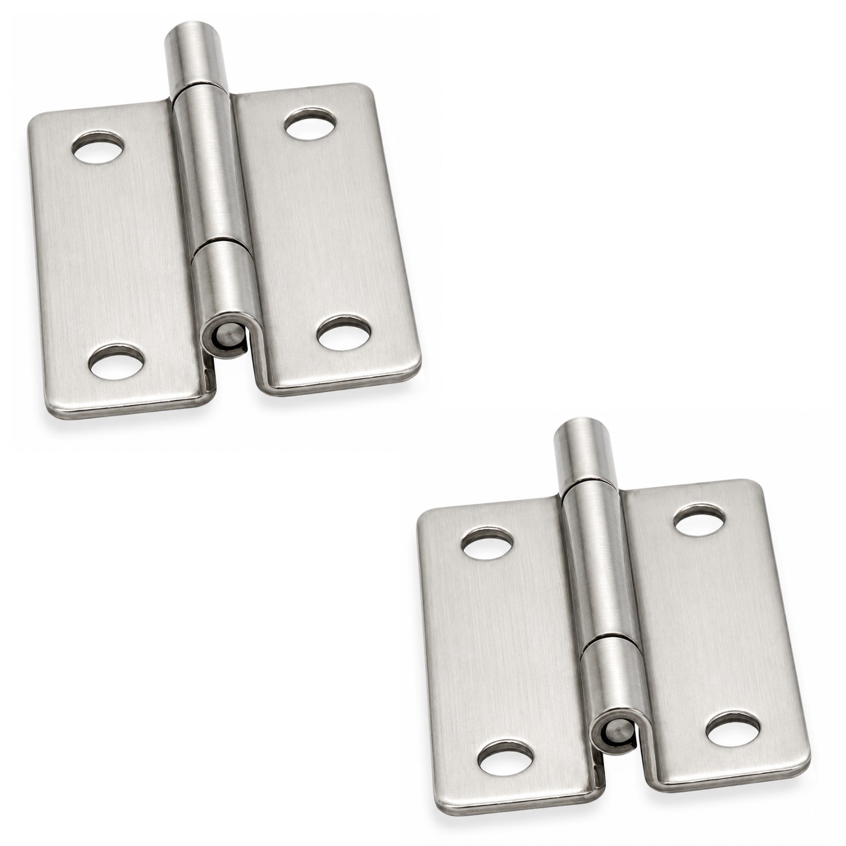2 pezzi Cerniera Compatta Offset, TH-25SUS, Altezza: 35mm, di TOCHIGIYA, Capacità di carico: 4,5kg (10lbs). Immagine del prodotto