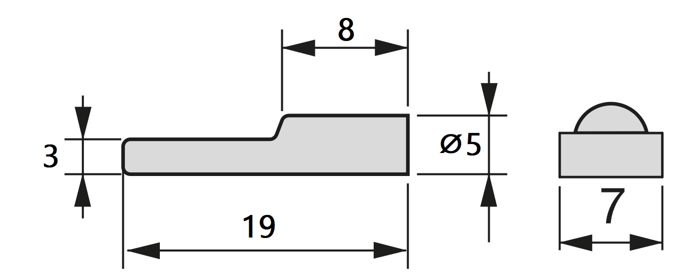 20 pezzi di supporti per secchi di alta qualità, in acciaio, superficie: nichelato, 5062107. supporti per ripiani per file di fori, ripiani, ripiani, ripiani per armadi, ripiani e molto altro, di EMUCA - immagine 2