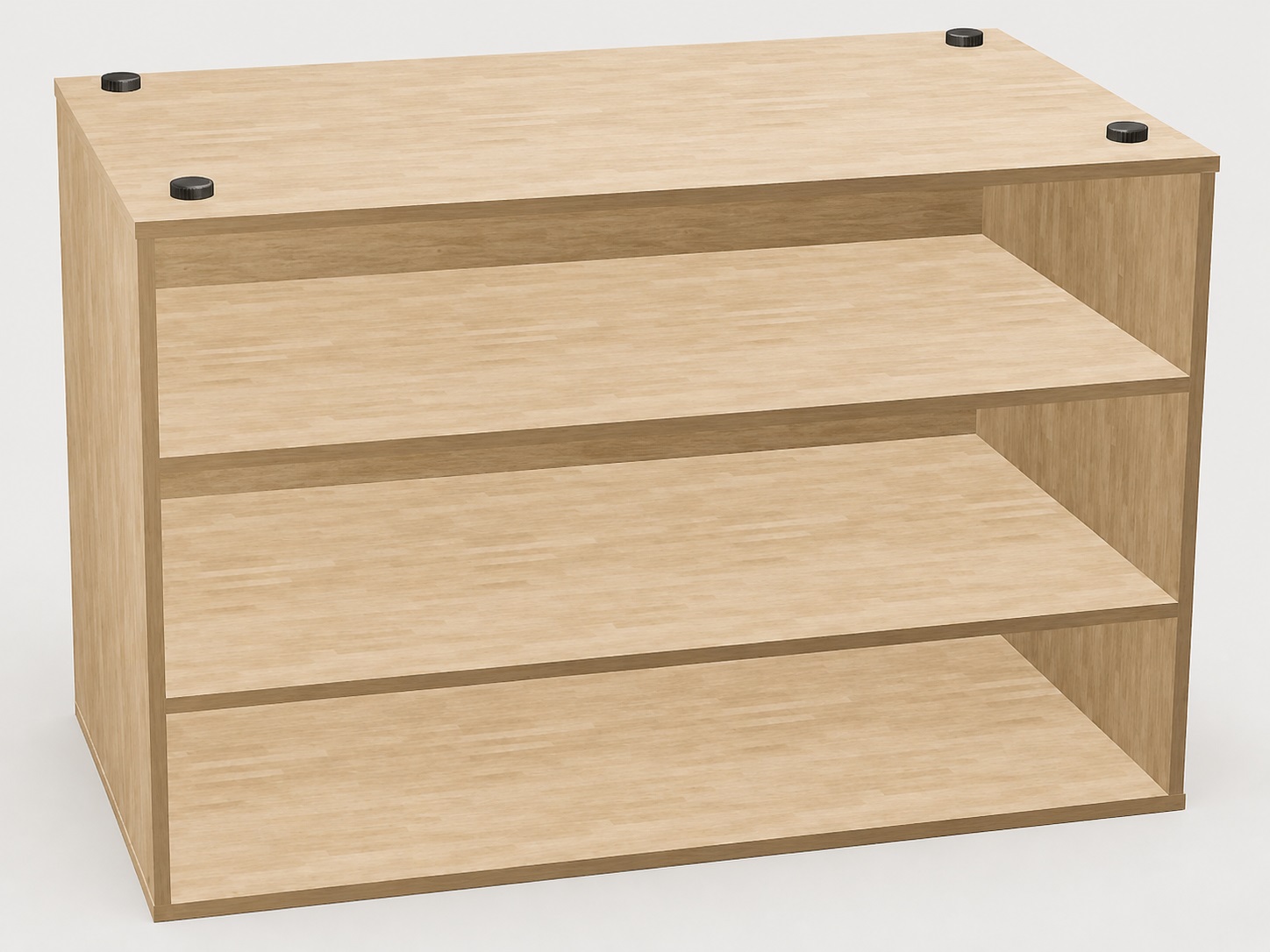 4 pezzi di regolatore robusto per mobili, capacità di carico: 600 kg (1323 lbs), superficie: bianco, ⌀25 mm (63/64"), versione: standard, B571-25-WH. Piede regolabile per gambe di tavolo, gambe per mobili, piedi per mobile e molto altro, di Kojima (Giappone) - immagine 5
