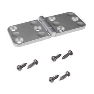 Cinturino robusto per mobili robusto, incluso. Viti, realizzate in acciaio inox SCS13, finitura: satinata opaca, 120 mm (4-23/32"), F136-50-RAW. Cerniera robusta per porta extra pesante, aletta extra pesante e molto altro, di Kojima (Giappone)