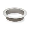 Scarico rotondo di alta qualità, in acciaio inossidabile, superficie: lucido lucido, 136 mm (5,4"), finitura: piatto, AN-LH011-MR. Scarico gettabile in acciaio inox, per sistemi di ristorazione, allestimento di negozi, catering e molto altro, di Sugatsune / LAMP® (Giappone)