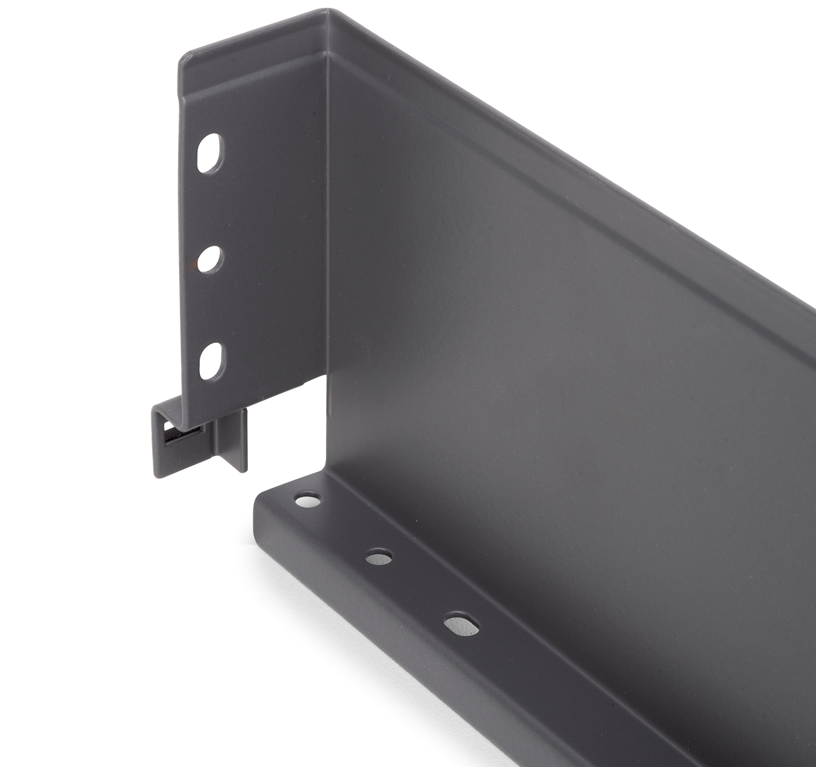 Set di cassetti, con telaio extra sottile, altezza telaio 88 mm (3-15/32"), superficie: grigio antracite, 300 mm (11-13/16"), versione: estrazione parziale con chiusura ammortizzata, set di cassetti 3275035. per mobili da cucina e molto altro, di EMUCA - immagine 7