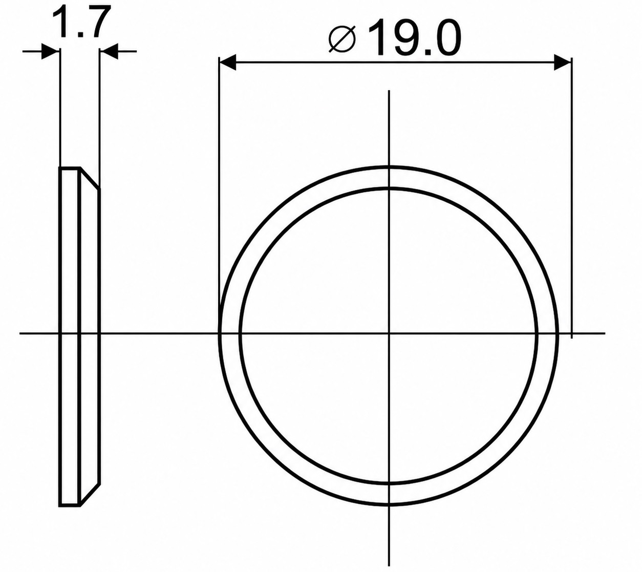 10 pezzi di piastra autoadesiva, superficie: placcata a nichel, ⌀19 mm (3/4"), versione: rotonda, 22.01.118. Controparte di alta qualità per chiusure magnetiche e molto altro, di SISO Danimarca - immagine 2