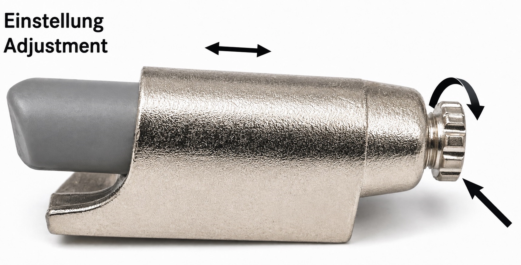 Ammortizzatore a chiusura morbida, F069073711. Ammortizzatore robusto per cerniera Nexis Click-on Mirro Hinge, Nexis Click-on Mirro - 15° Hinge e molto altro, Produttore: GRASS - immagine 2