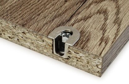 20 pezzi di collegamento eccentrico stabile ⌀20 mm con flangia e rivestimento esterno ad artiglio per piastra di spessore 19 mm (3/4"), in zama, 8070907. Robusto connettore eccentrico per il collegamento di mobili e molto altro, di EMUCA - immagine 6