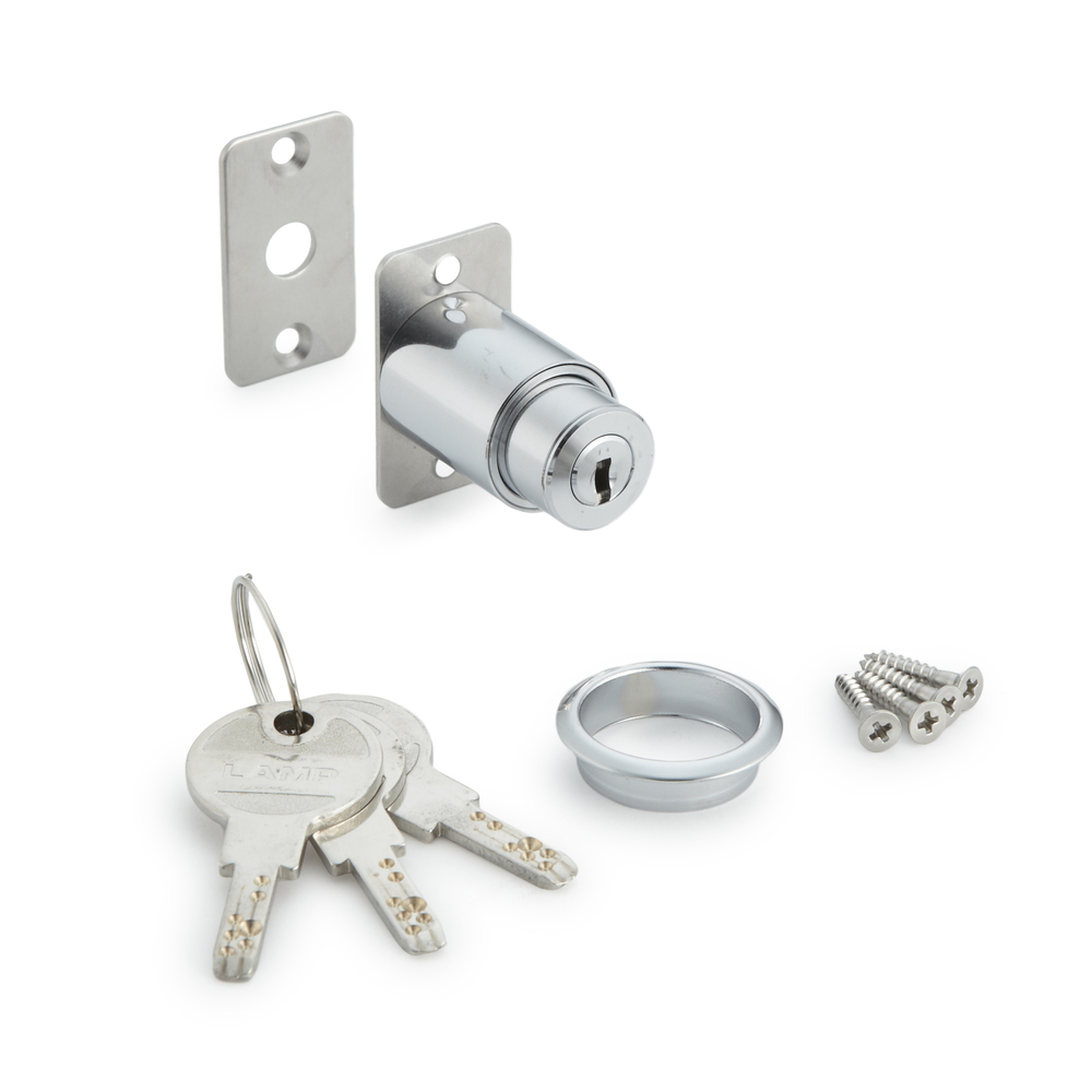 Serratura a pressione con chiave uguale 2400M-20-D, di Sugatsune / LAMP (Giappone)