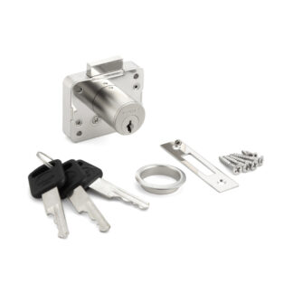 Serratura del mobile, con chiave diversa 2550-24-DN-MK-B, di Sugatsune / LAMP (Giappone)