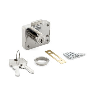 Serratura per mobili per cassetto e porta di armadio, con chiave uguale 2650-16-DN-D, di Sugatsune / LAMP (Giappone)
