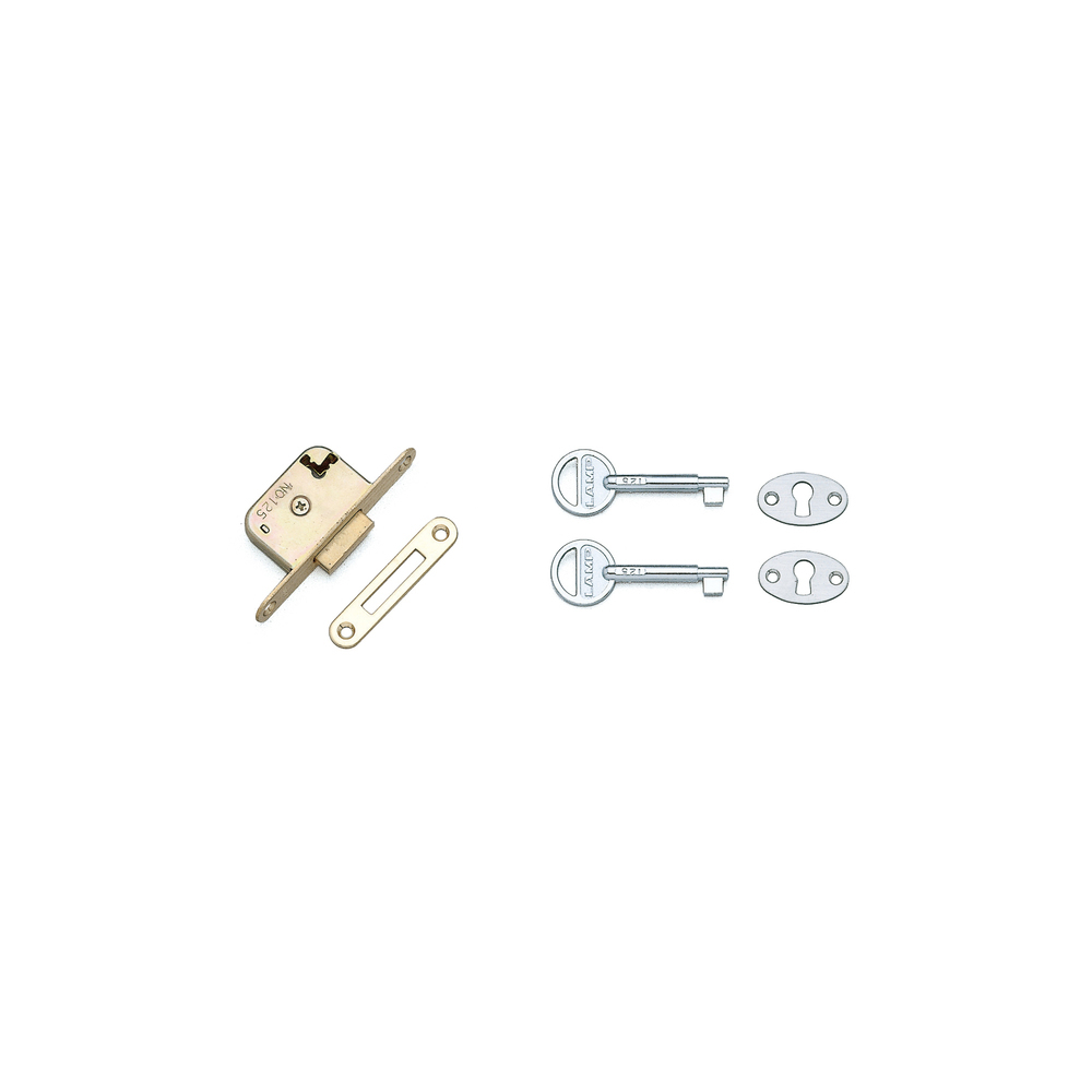 Serratura a otturatore, con chiave simile RH-80-D, di Sugatsune / LAMP (Giappone) - immagine 2