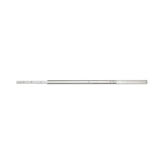 Guida guida in acciaio inox resistente alla corrosione SUS304 (V2A), estensione parziale, lunghezza nominale: 500 mm, ESR2021-500. Estratto 3/4, di Sugatsune / LAMP (Giappone)