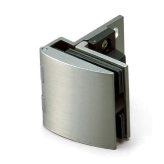 Cerniera della porta in vetro, semi-appoggiante, con funzione di chiusura GH-456C-SN, di Sugatsune / LAMP (Giappone)
