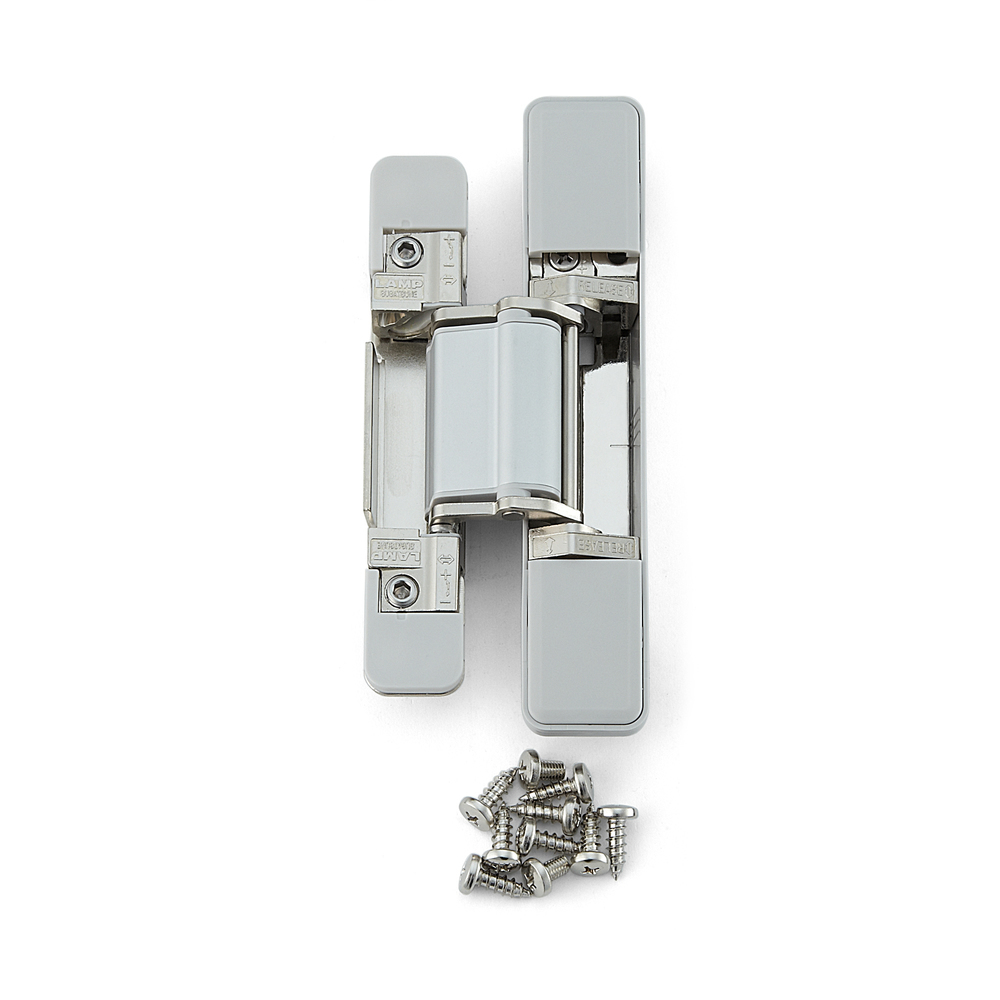 Invisible Stop Hinge, HES3D-V135LGR regolabile in 3D, di Sugatsune / LAMP (Giappone)