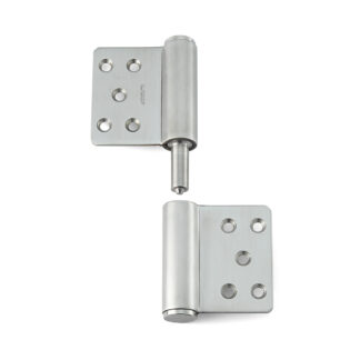 Cerniera robusta, per camere bianche, realizzata in acciaio inox resistente alla corrosione SUS304 (V2A), HG-CV-127L, di Sugatsune / LAMP (Giappone)