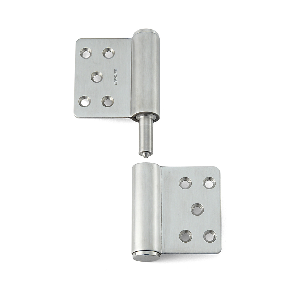 Cerniera robusta, per camere bianche, realizzata in acciaio inox resistente alla corrosione SUS304 (V2A), HG-CV-127L, di Sugatsune / LAMP (Giappone)