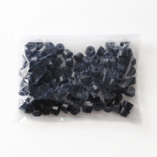 Piede regolabile, gomma, pacchetto da 100 K-20-P100, di Sugatsune / LAMP (Giappone)