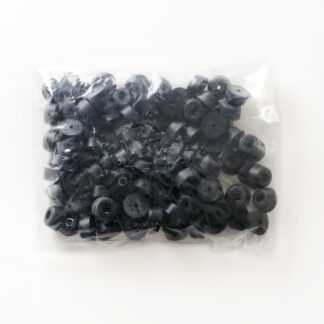 Gamba regolabile, gomma, confezione da 100 K-2010-P100, di Sugatsune / LAMP (Giappone)