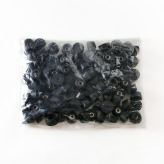 Piede regolabile, gomma, pacco da 100 K-29-P100, di Sugatsune / LAMP (Giappone)