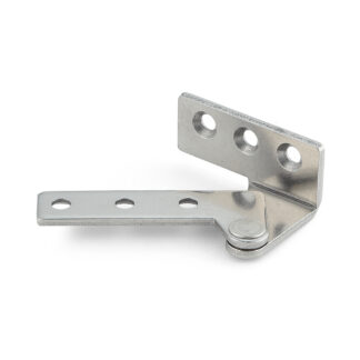 Cinghia a rubinetto in acciaio inox SUS430, versione: destra, PL-65R a riposo, di Sugatsune / LAMP (Giappone)