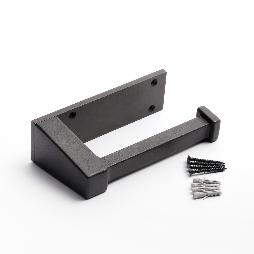 Portacarta igienica, Fuso invecchiato in serie PXB-AC07-111-BL, di Sugatsune / LAMP (Giappone)