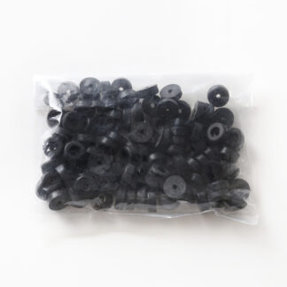 Piede regolabile, gomma, pacchetto da 100 SK-156-P100, di Sugatsune / LAMP (Giappone)