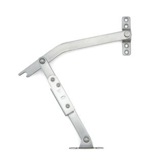 Fermaporta YA-2020L in acciaio inox SUS304, a sinistra, di Sugatsune / LAMP (Giappone)