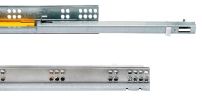 Guide sottopavimento, capacità di carico: 25 kg (56 lbs), 400 mm (15-3/4"), Design: Estrazione parziale con apertura a pressione, 3123305. Cassetti sottopavimento di alta qualità per cassetti in legno, ripiani in legno e molto altro, di EMUCA - immagine 4