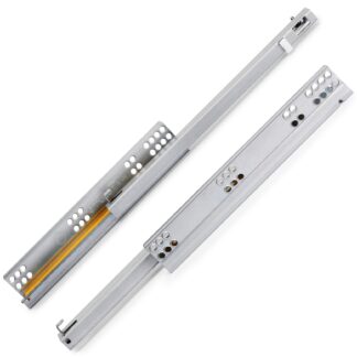 Guide sottopavimento, 3019005, 250 mm (9-27/32"), di EMUCA, portata: 25 kg (56 lbs), versione: estrazione parziale con chiusura ammortizzata. Immagine del prodotto